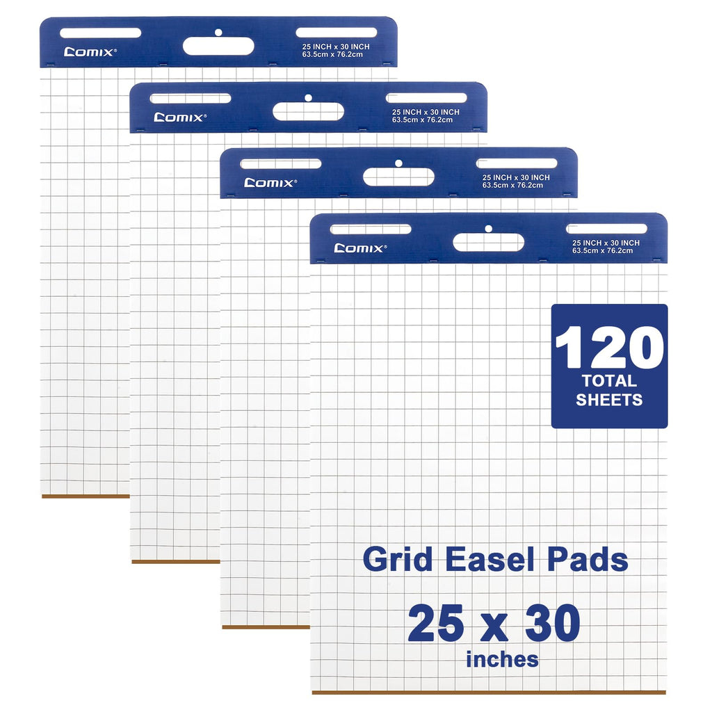 25 x 30 In Flip Chart Easel Pad, 30 Sheets/Pad, 4 Pads V57329