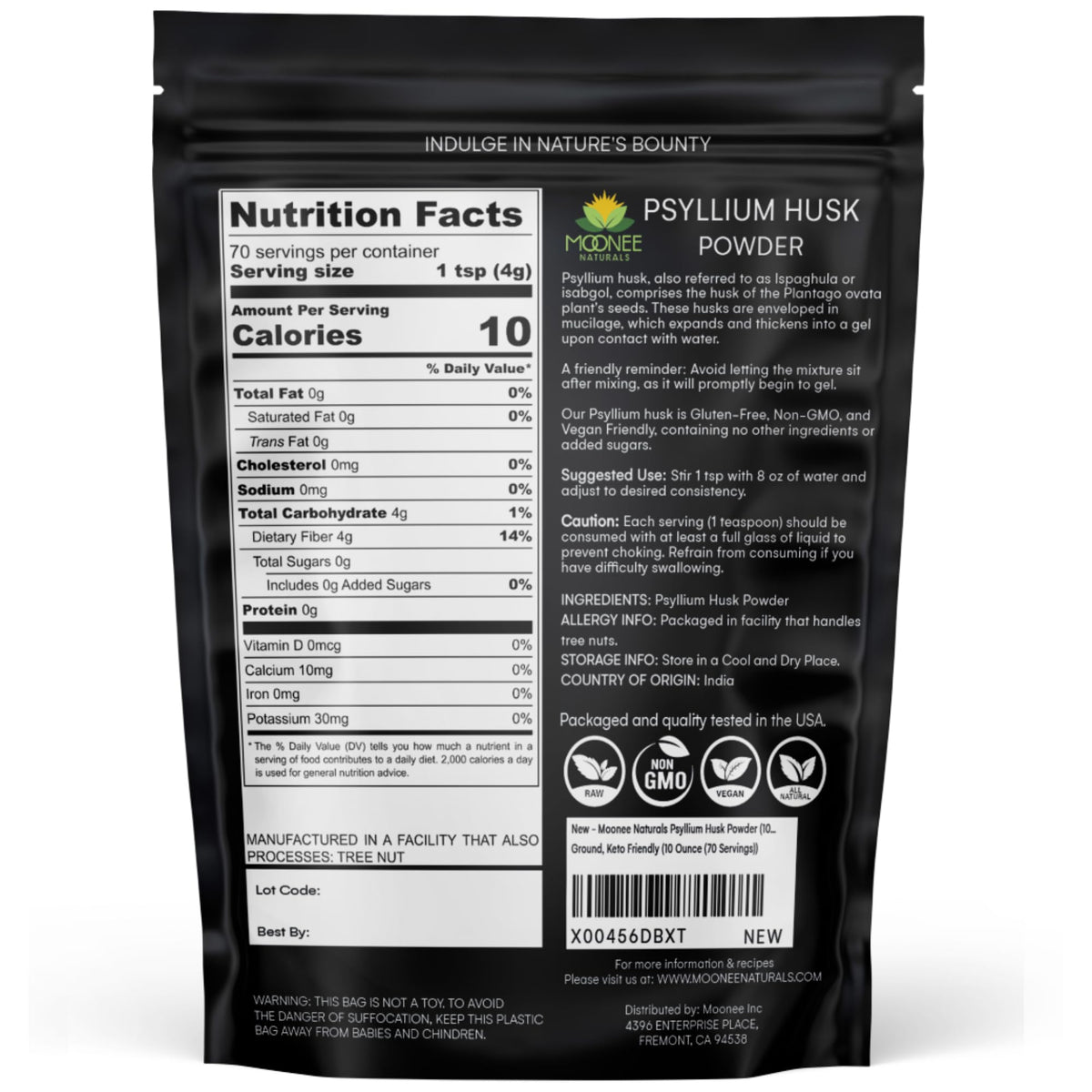 Psyllium Husk Powder 10 OZ C9270