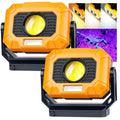 2 Pack 1500LM Rechargeable Magnetic Work Lights Y3659