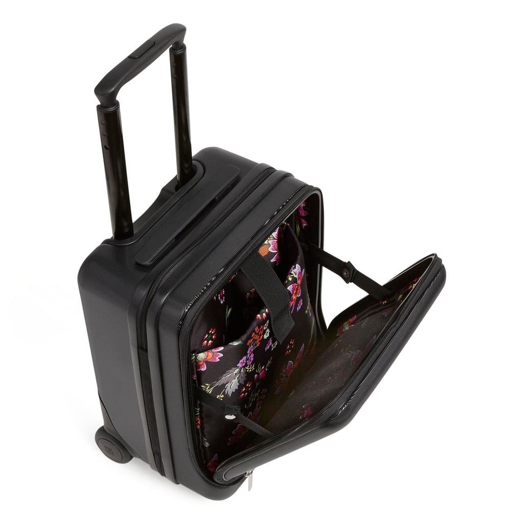 Black Hardside Underseat Rolling Suitcase M2271