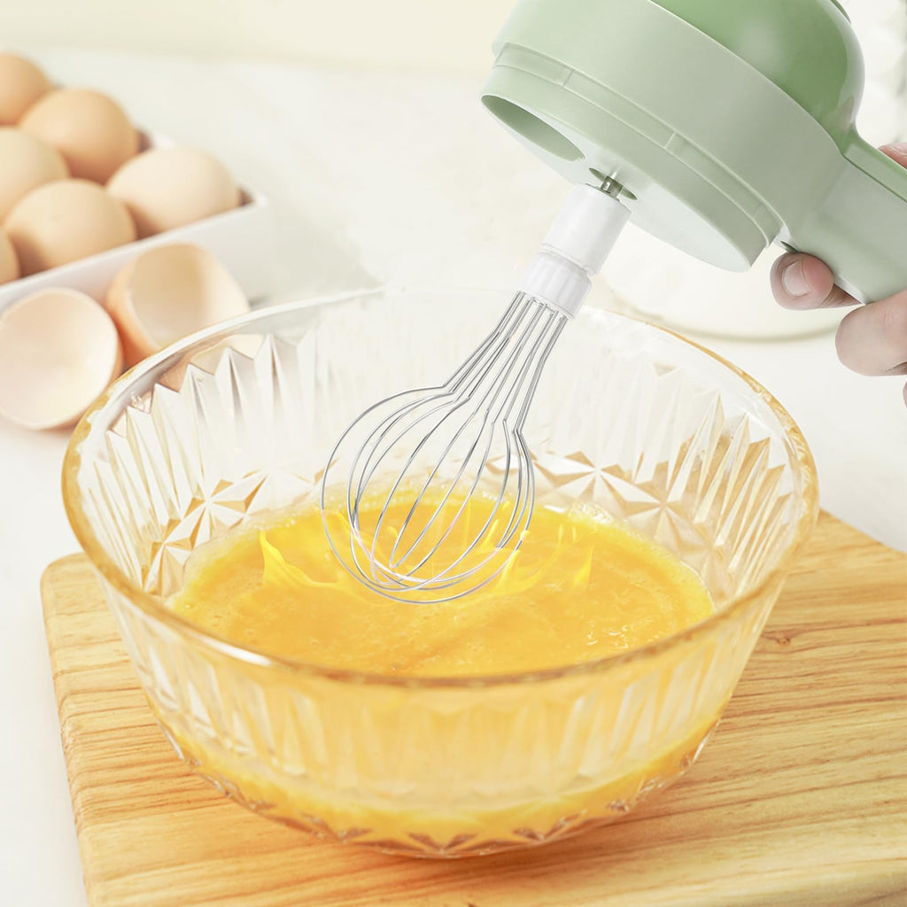 Portable Wireless Electric 4-in-1 Vegetable Cutter Set O271210