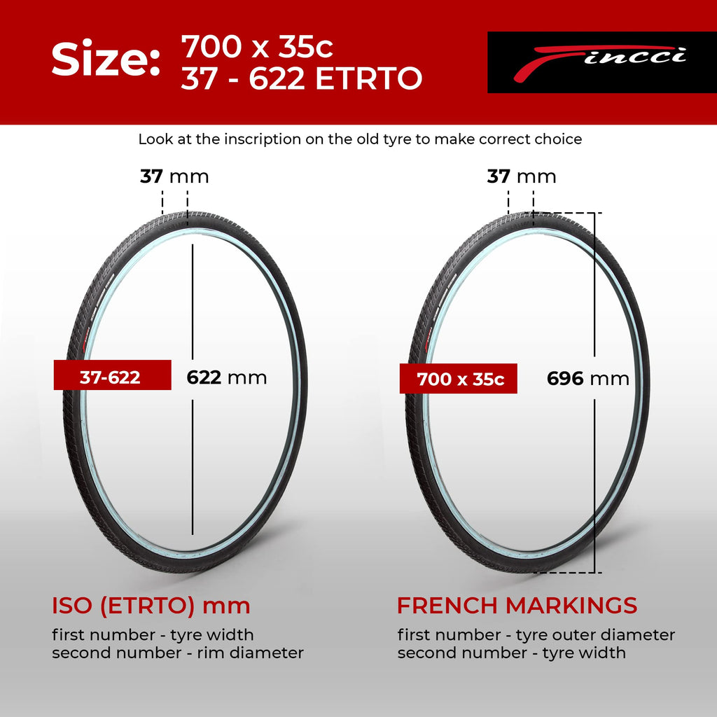 700x35c City Bike Tires & Tubes T4315