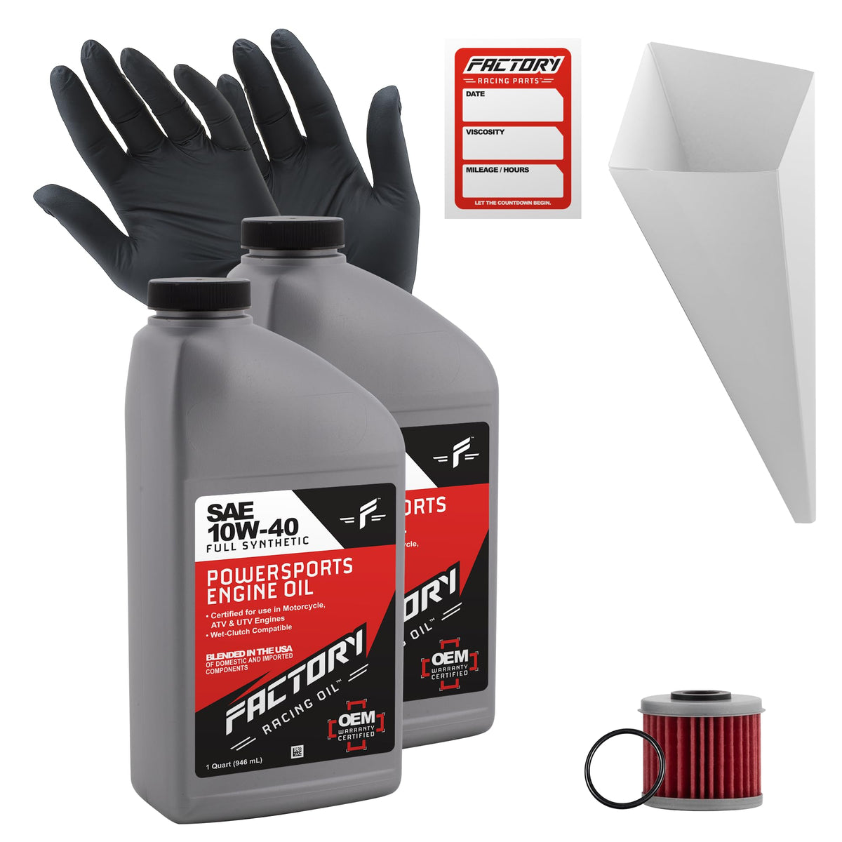 Oil Change Kit compatible with Honda CRF450R/RX/RWE F2242