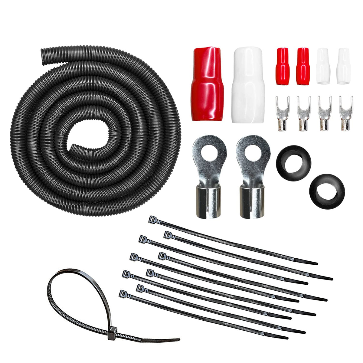 4 Gauge CCA Amp Wiring Install Kit H6136