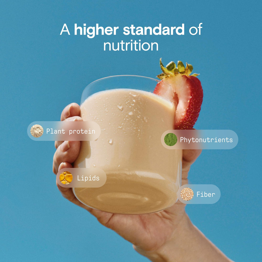 Organic Nutrition Shake, Strawberry, 16g Protein, 12 Pack Y63413