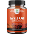 Krill Oil Softgels Omega 3 Supplement 240 Count E501