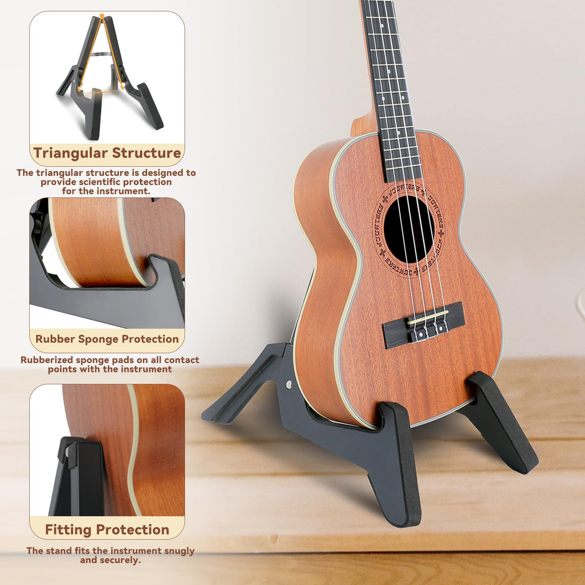 Adjustable Folding Ukulele Stand P294