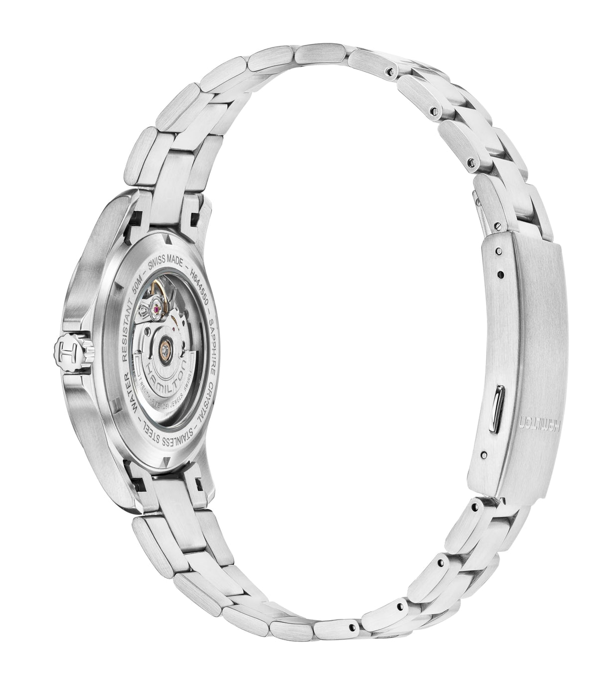 Automatic Men's Watch, 40mm Stainless Steel Case W822
