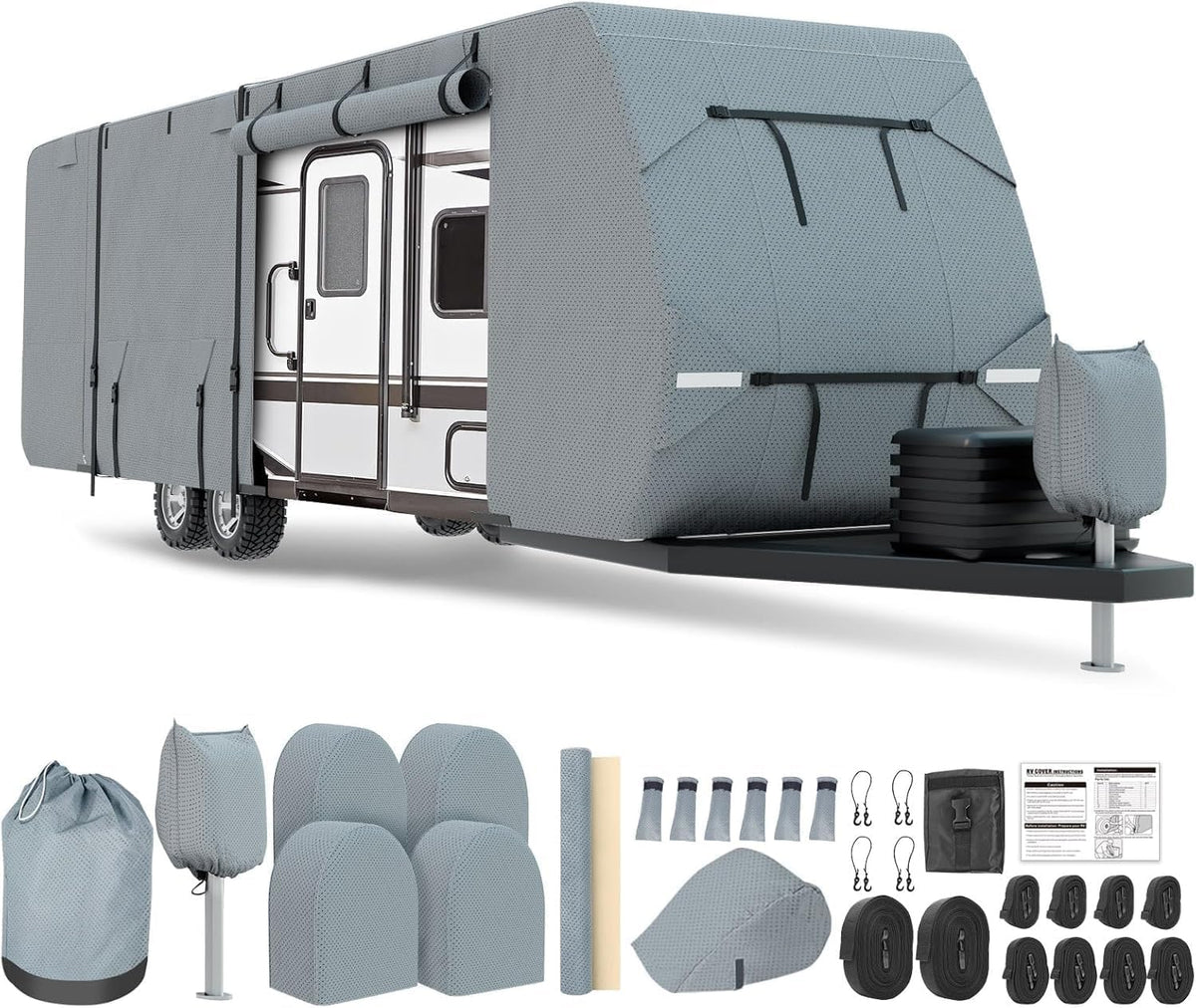 14-16ft 8 Layers Heavy Duty RV Cover T696600