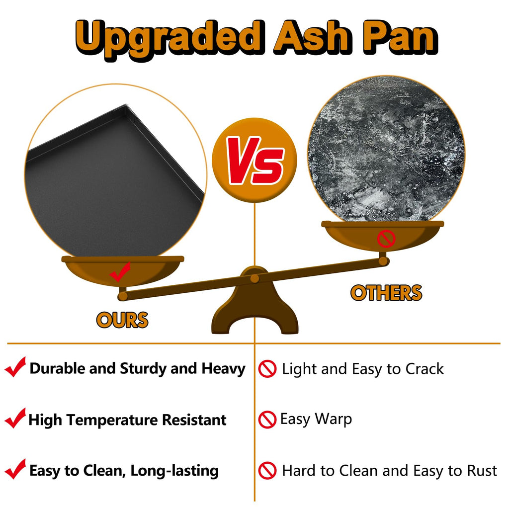 Ash Pan Grill Replacement Parts Charcoal Tray Gas Grill Ash Tray Accessories W714467
