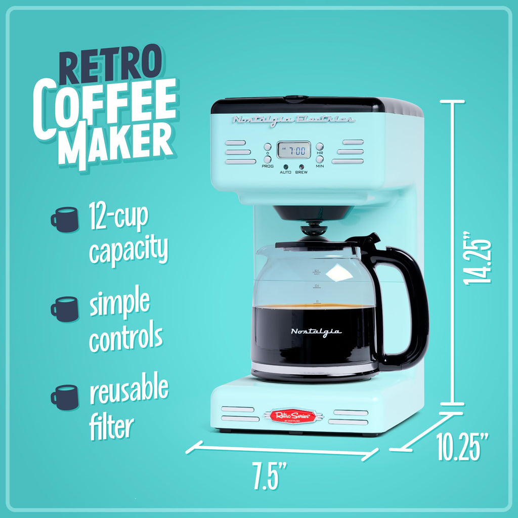12-Cup Programmable Coffee Maker A652