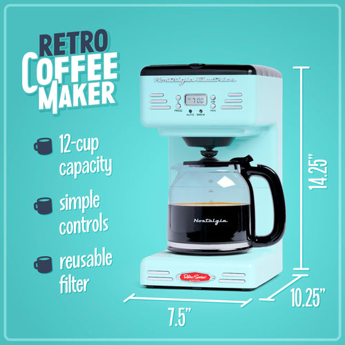 12-Cup Programmable Coffee Maker A652