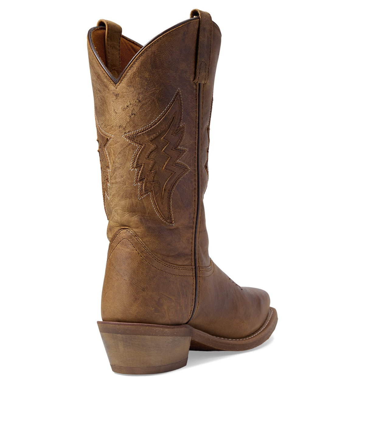 Brown Mid Calf Pull On Boots E958