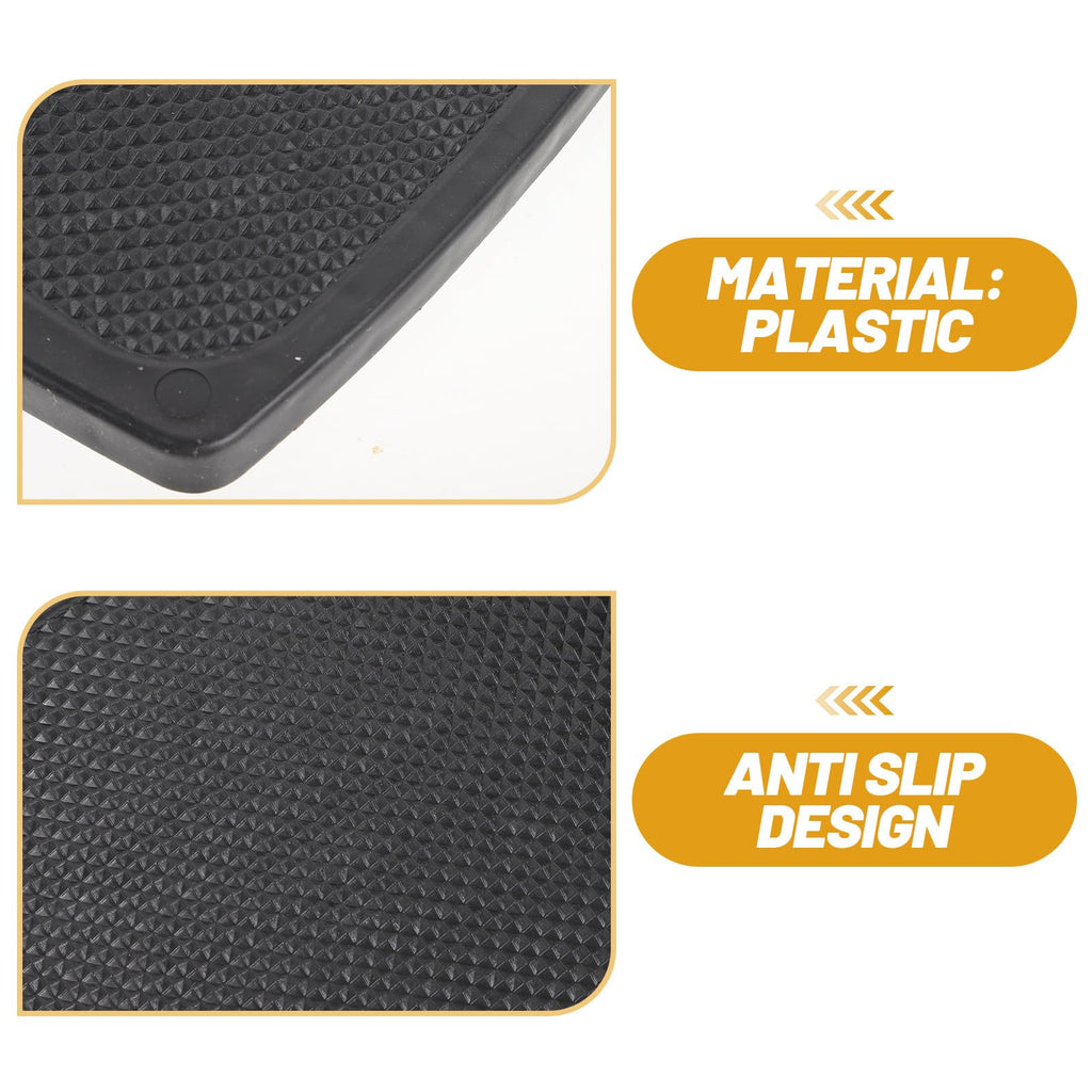 Wheelchair Footrest Pair Plastic Footplates Y78080