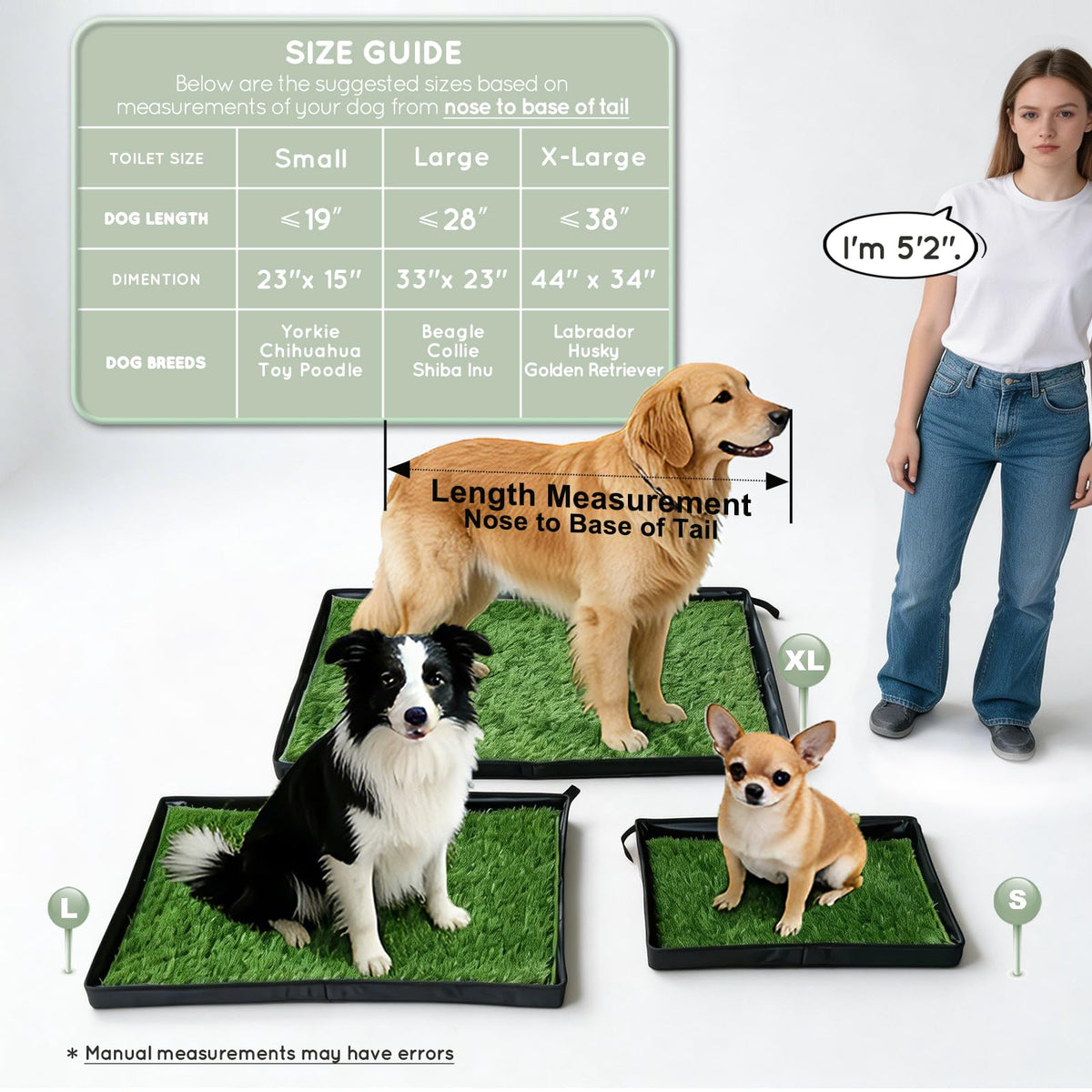 Dog Grass Pad with Dog Litter Box N58792