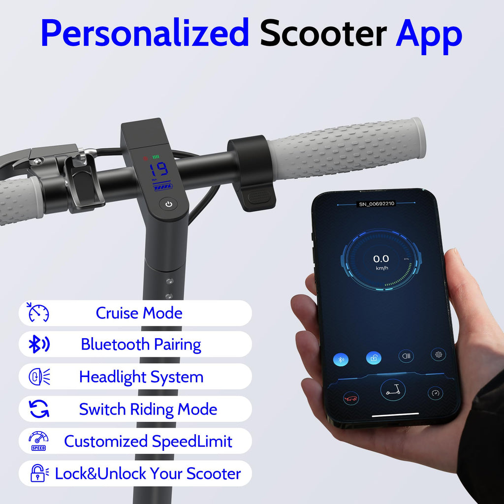 Electric Scooter with Dual Suspension N472497