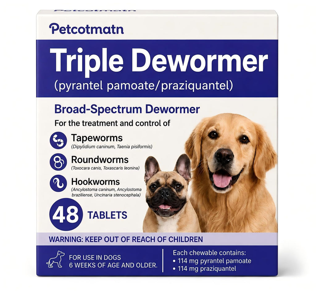 Dog Dewormer Tablets 48 Count O5870