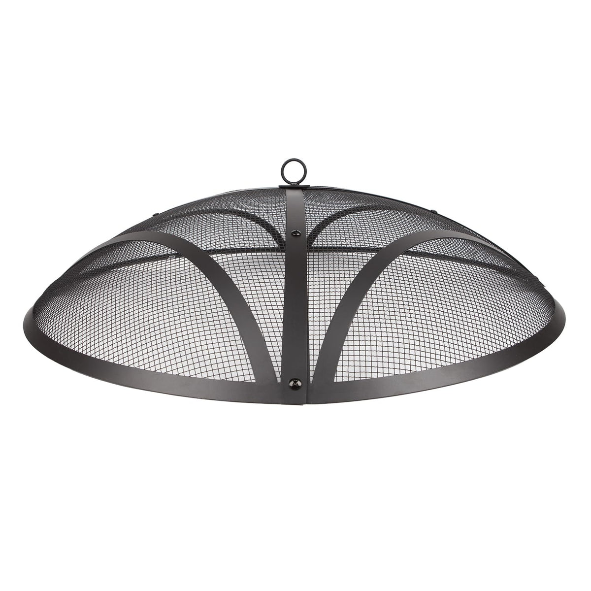 32In Reinforced Steel Round Fire Pit Screen Cover W5305