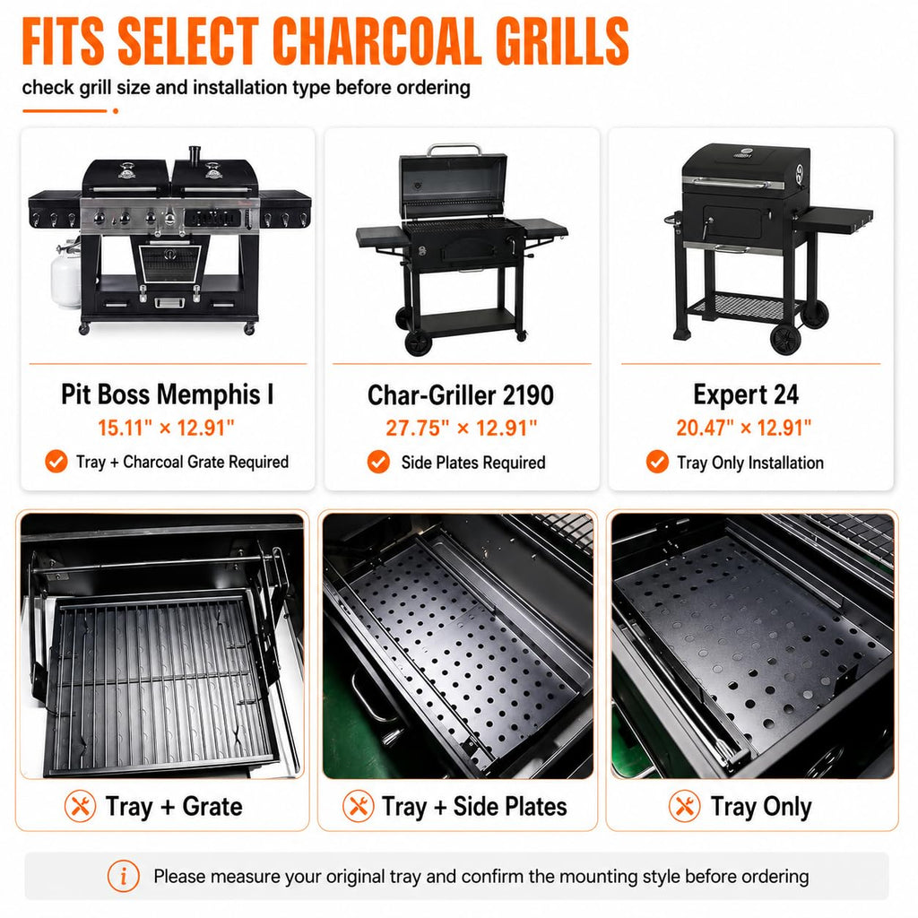 Charcoal Grill Tray G713020