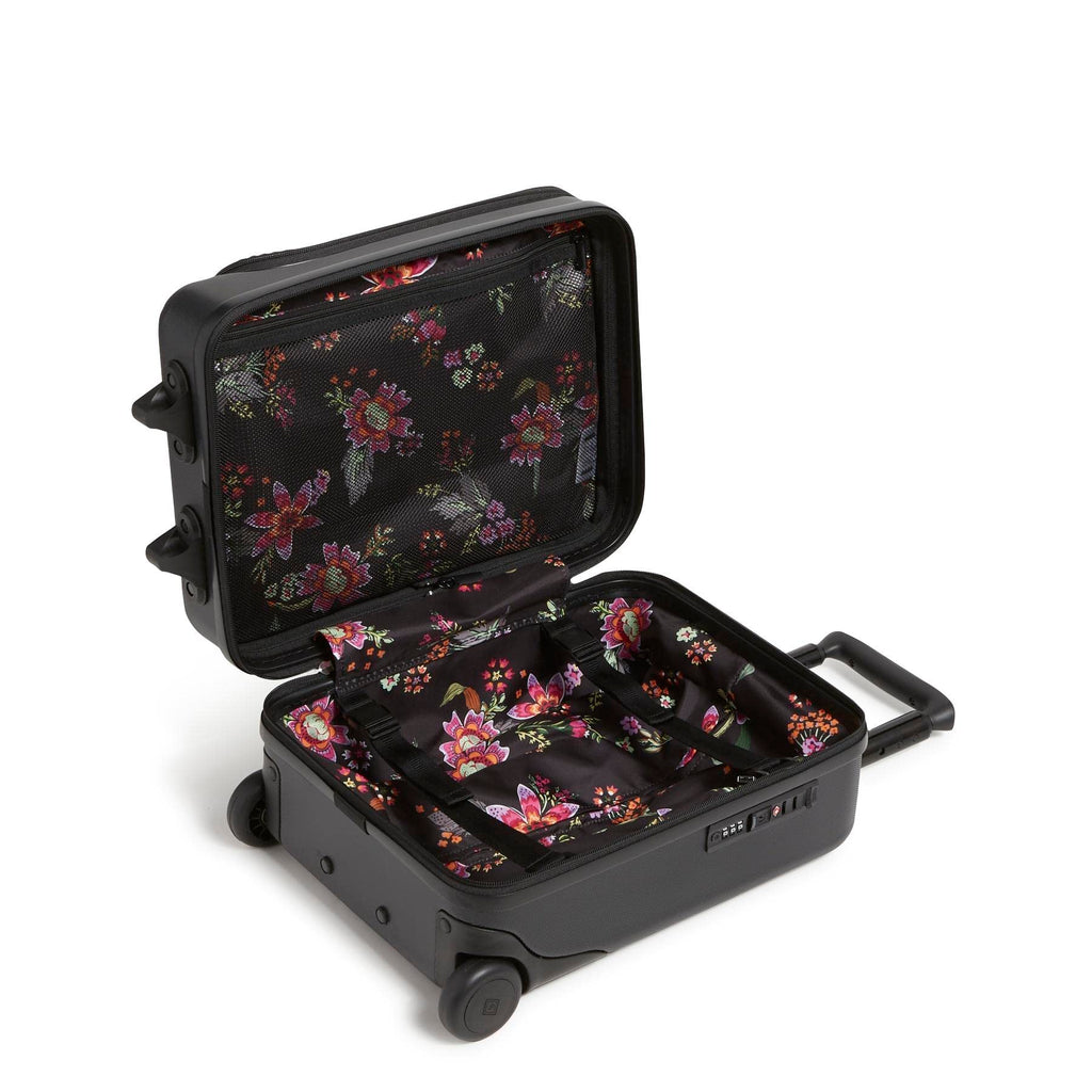 Black Hardside Underseat Rolling Suitcase M2271