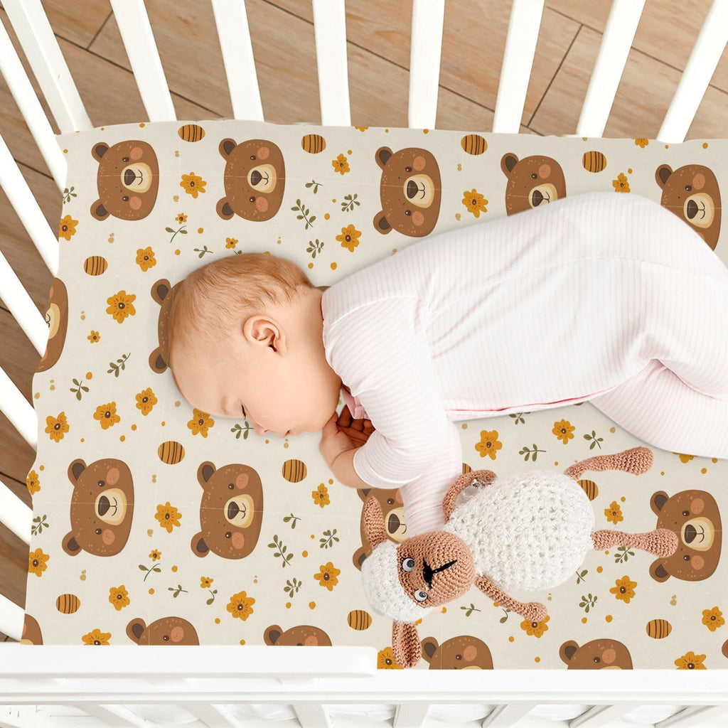 Soft Breathable Microfiber Crib Sheet L630082