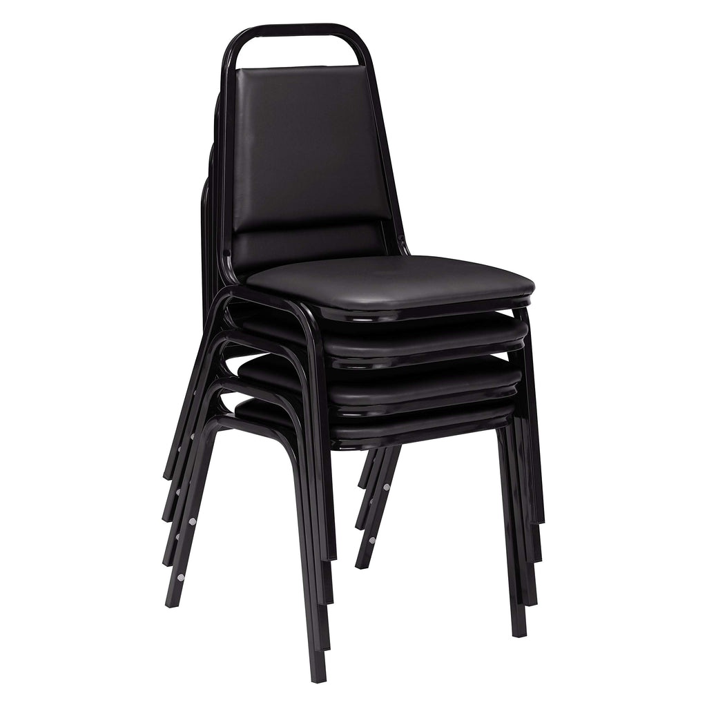 Vinyl Stacking Chair, 4/Pack E8709