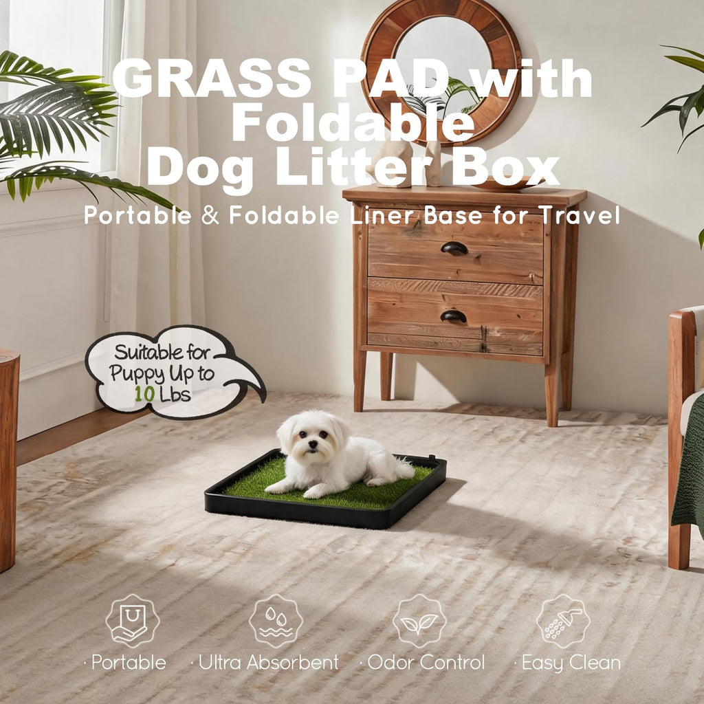 Dog Grass Pad with Dog Litter Box N58792