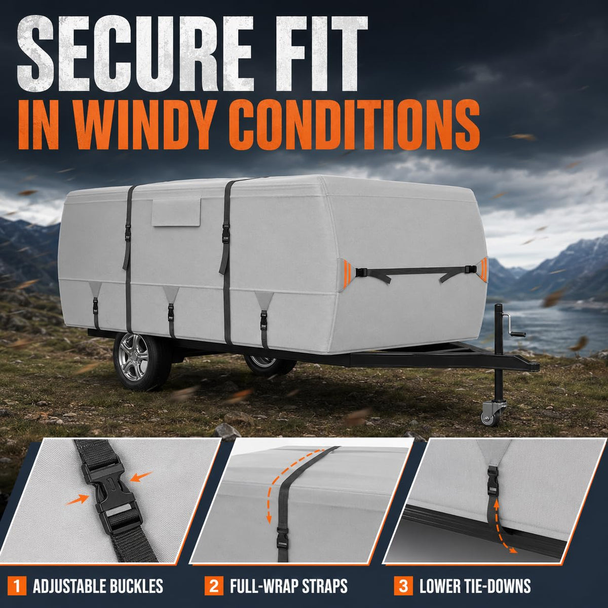420D Oxford Folding Camper Cover Q8048