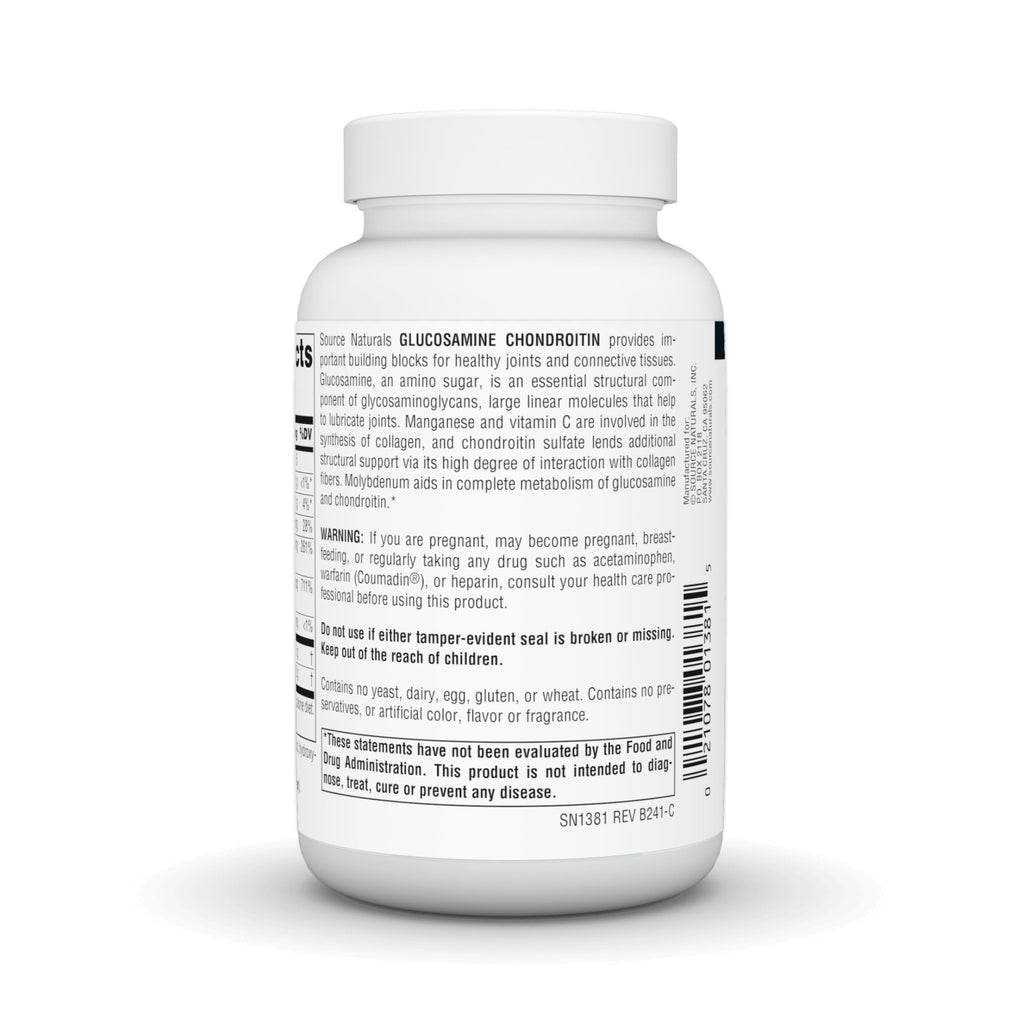 Glucosamine Chondroitin 60 Tablets G2509