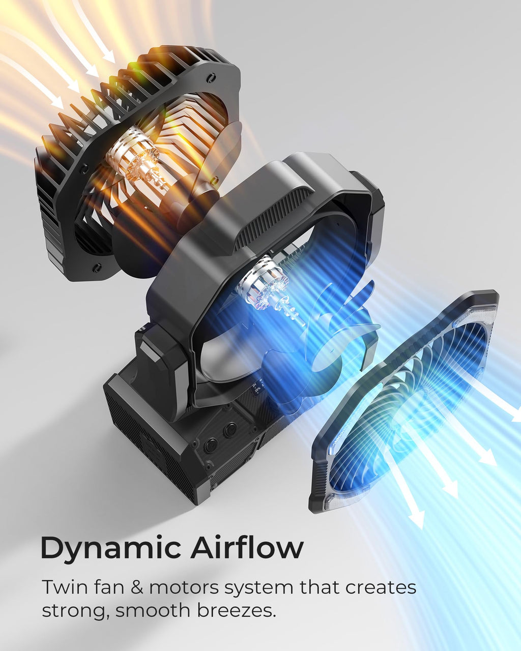 Portable Camping Fan with Remote O33478