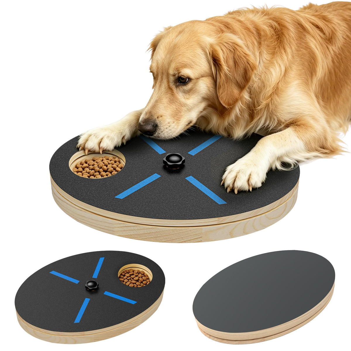 Dog Nail Scratcher Board with Treat Box U5322