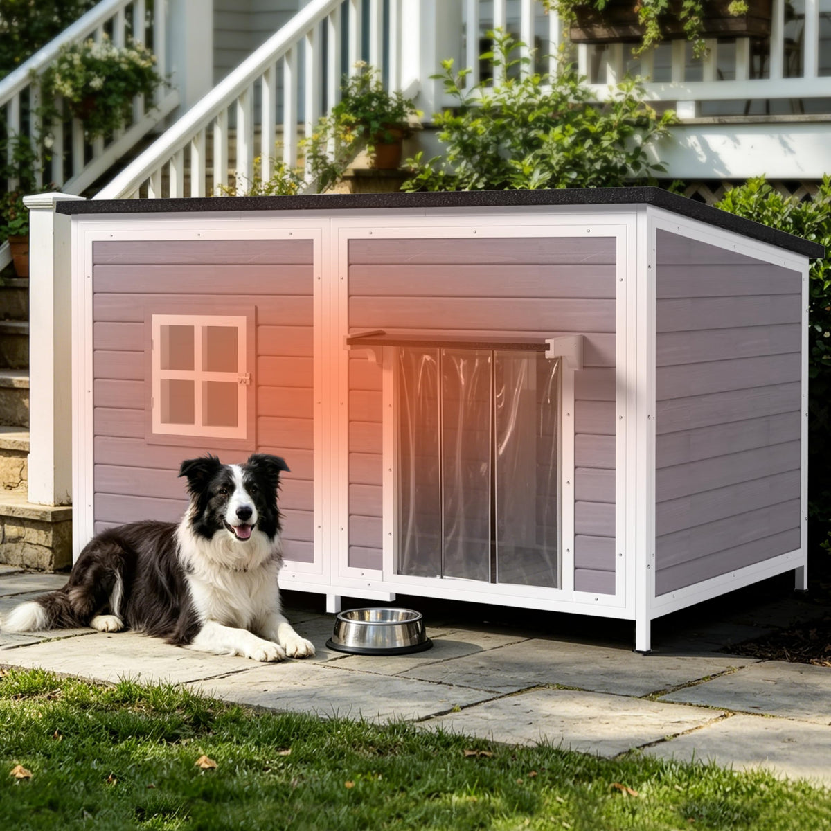 59" Insulated Extra Large Dog House Y61793