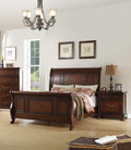 California King Bed Frame Antique Cherry V84503