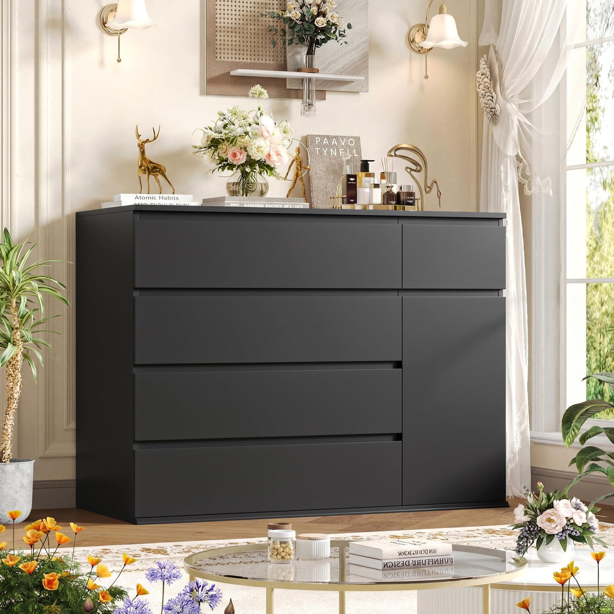 Black Dresser E4712