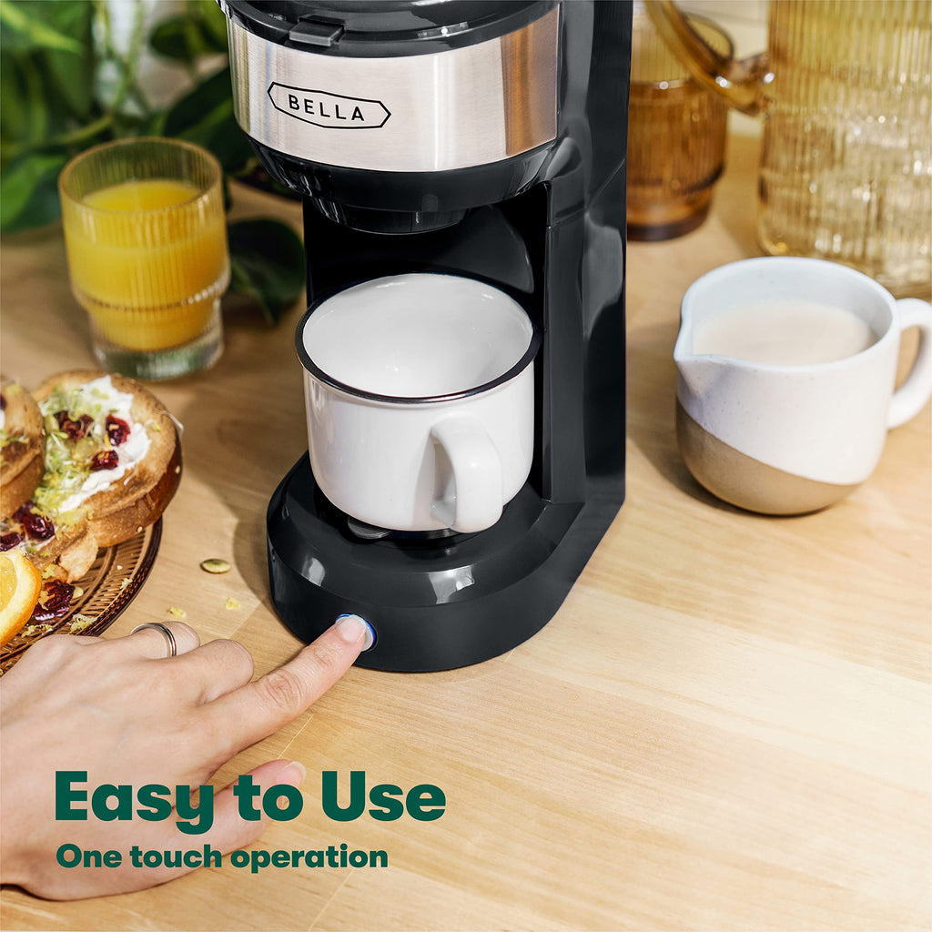 Black Single Serve Coffee Maker I64675