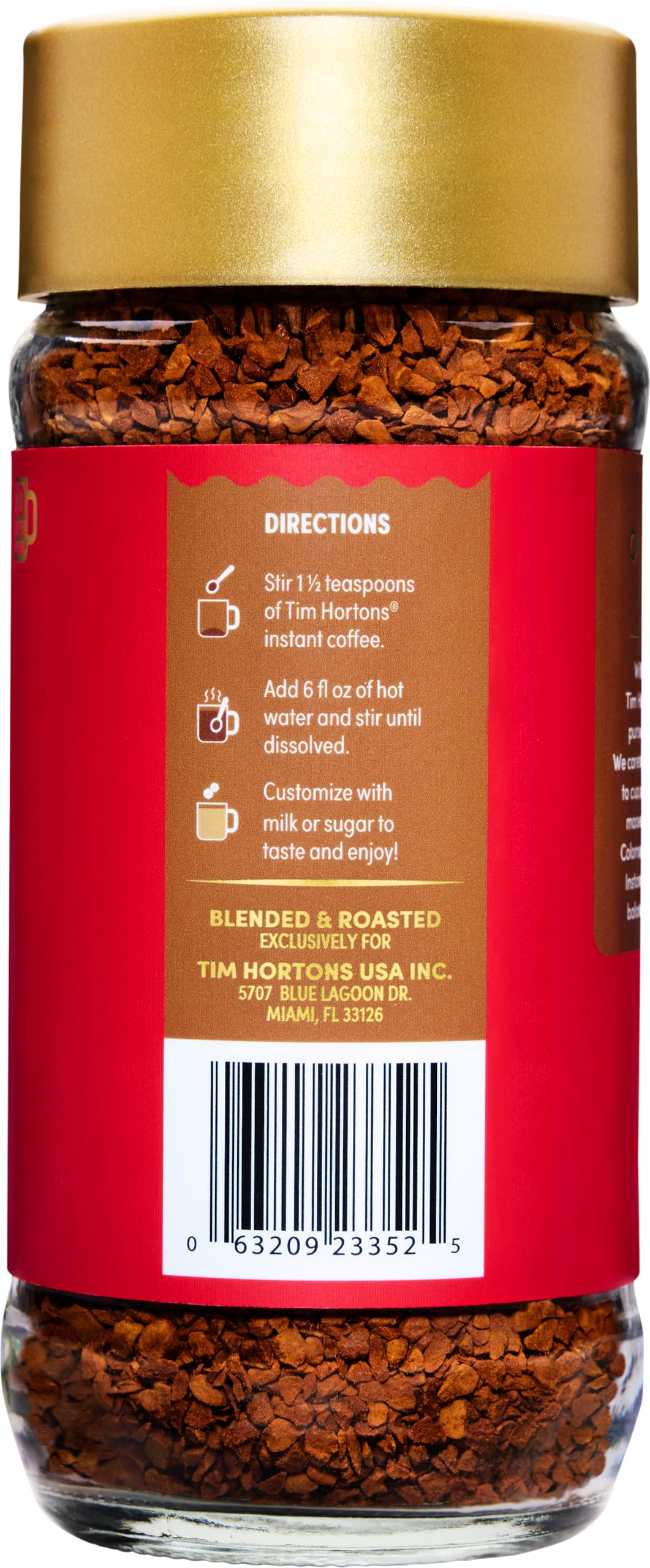 Instant Coffee 3.5oz Jar J7000