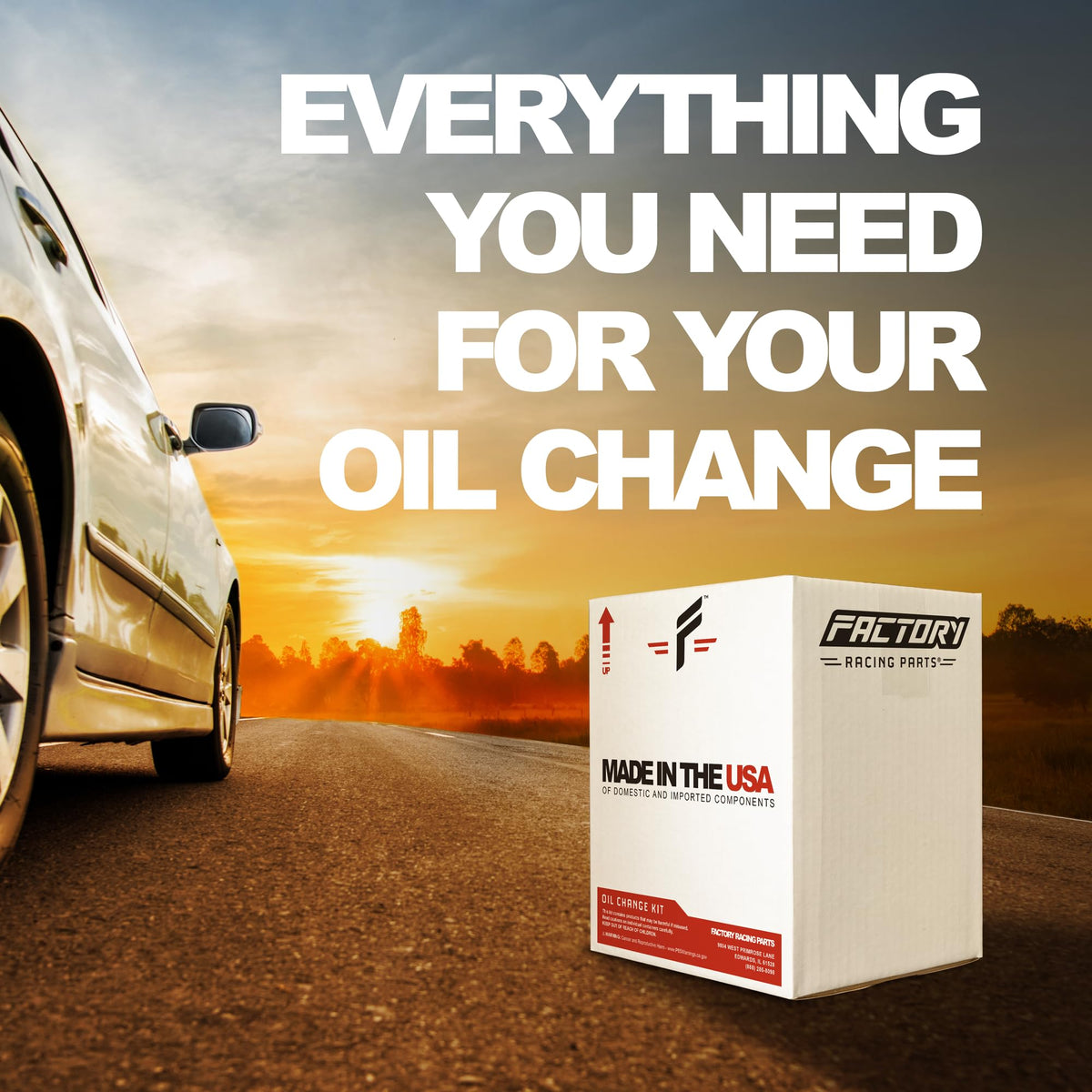 Oil Change Kit compatible with Honda CRF450R/RX/RWE F2242