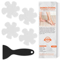 24 PCS Clear Non Slip Bathtub Stickers D8346