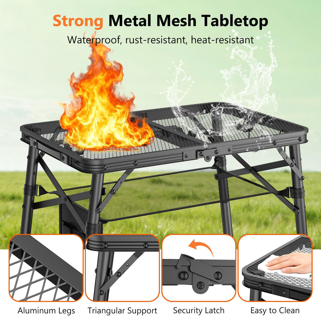 Portable Folding Grill Table G49770