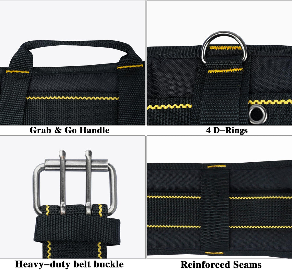 Padded Heavy Duty Work Belt with D Ring Q677