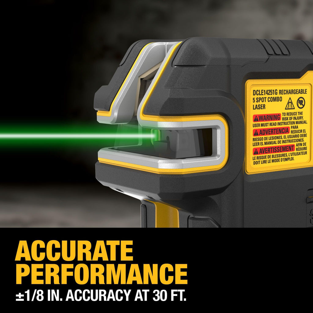 Green 5 Spot and Cross Line Laser Z590777