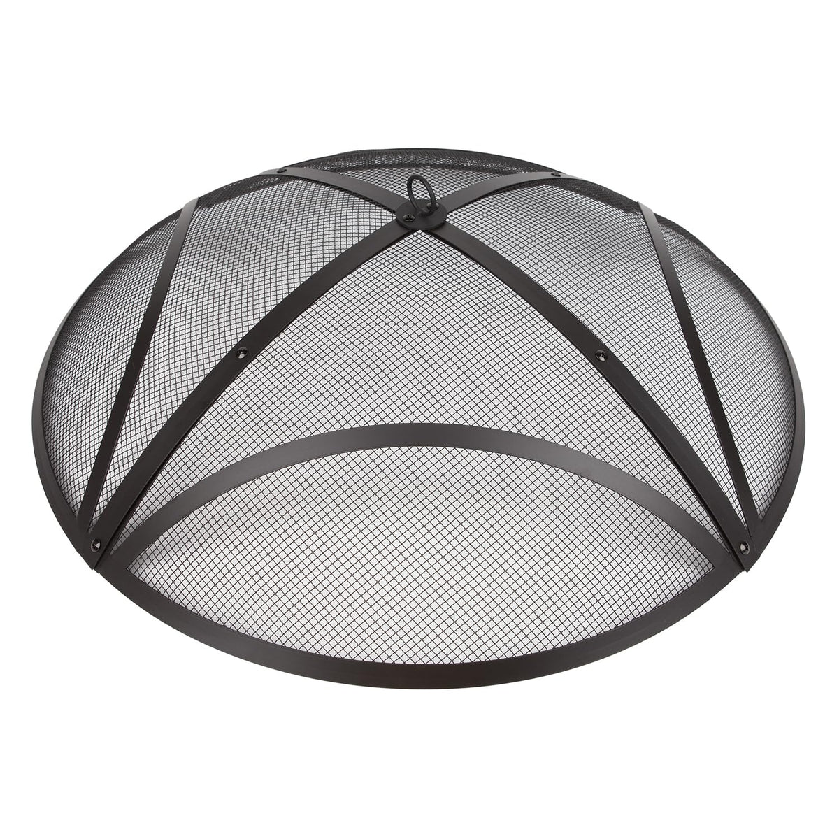 32In Reinforced Steel Round Fire Pit Screen Cover W5305