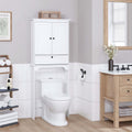 White Over the Toilet Storage Cabinet L681