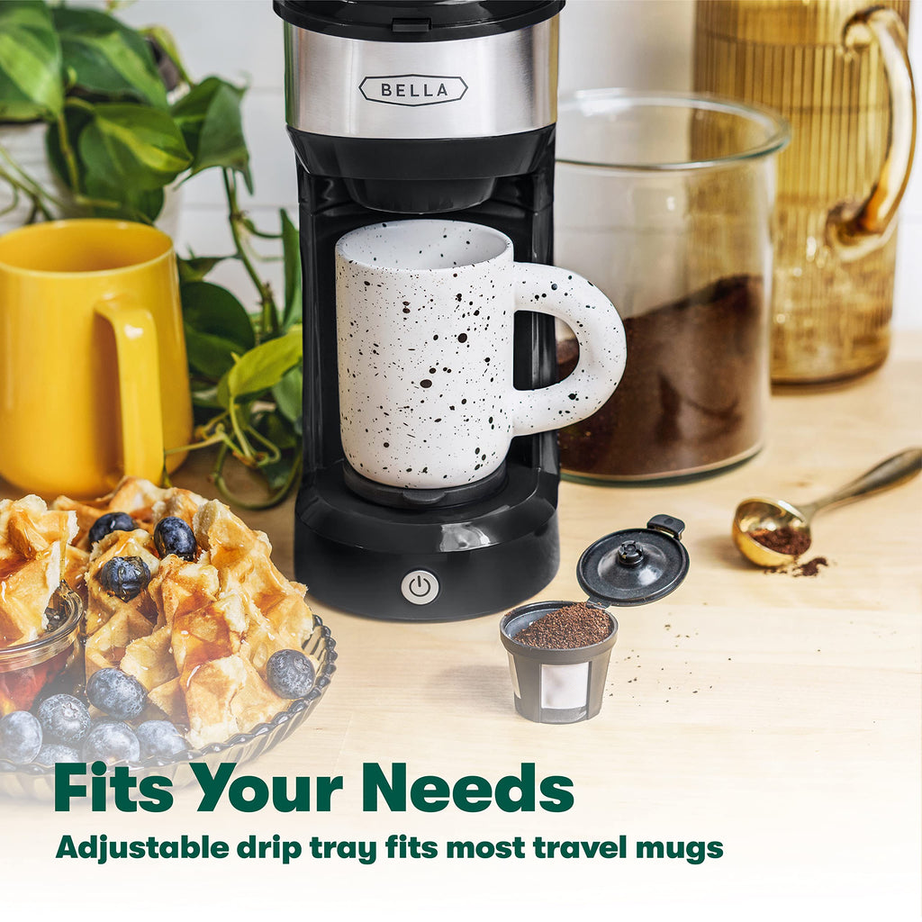 Black Single Serve Coffee Maker I64675