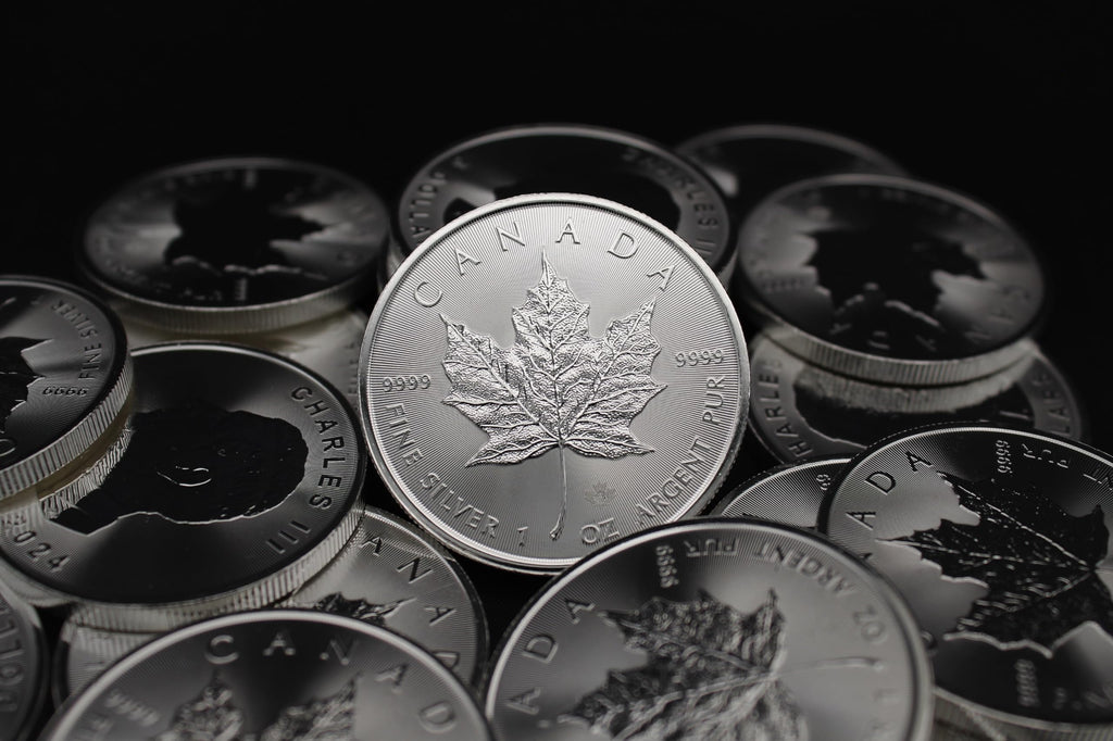 1 oz Canadian Silver Maple Leaf J5628