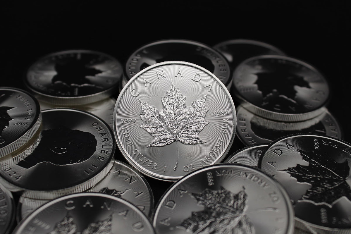 1 oz Canadian Silver Maple Leaf J5628
