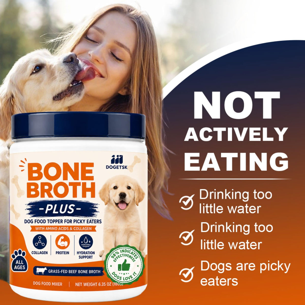 Doggy Nutritious Beef Bone Soup Supplement D165