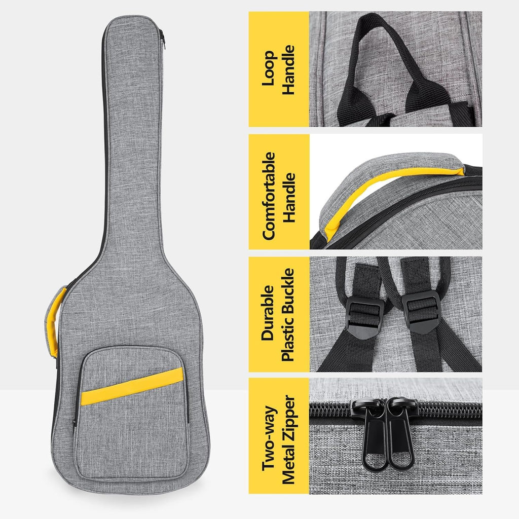 0.4 Inch Waterproof Bass Guitar Case K75767