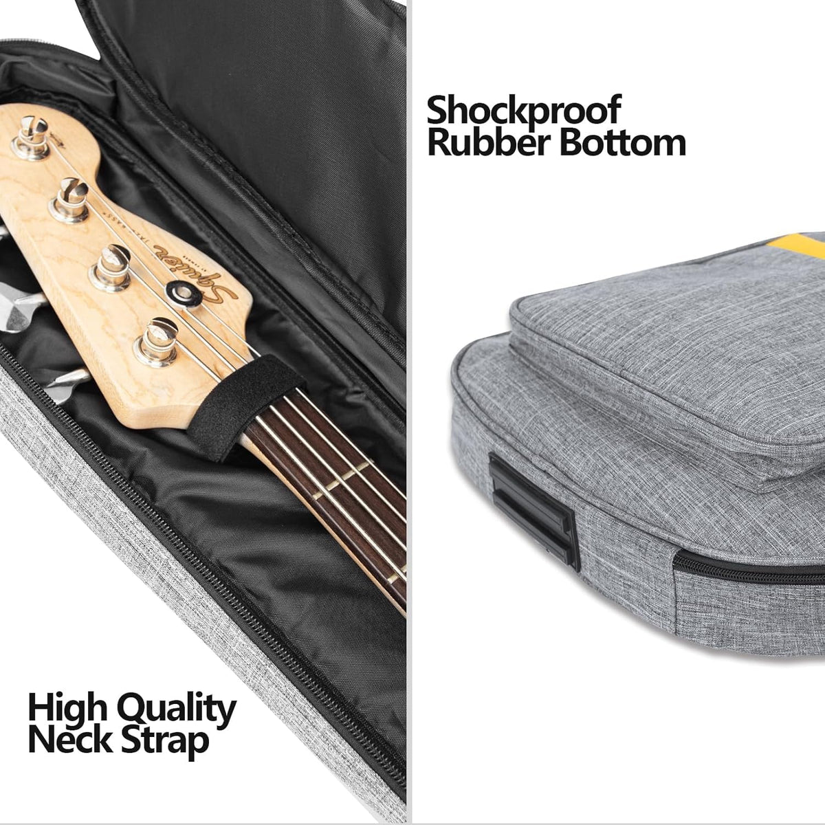 0.4 Inch Waterproof Bass Guitar Case K75767