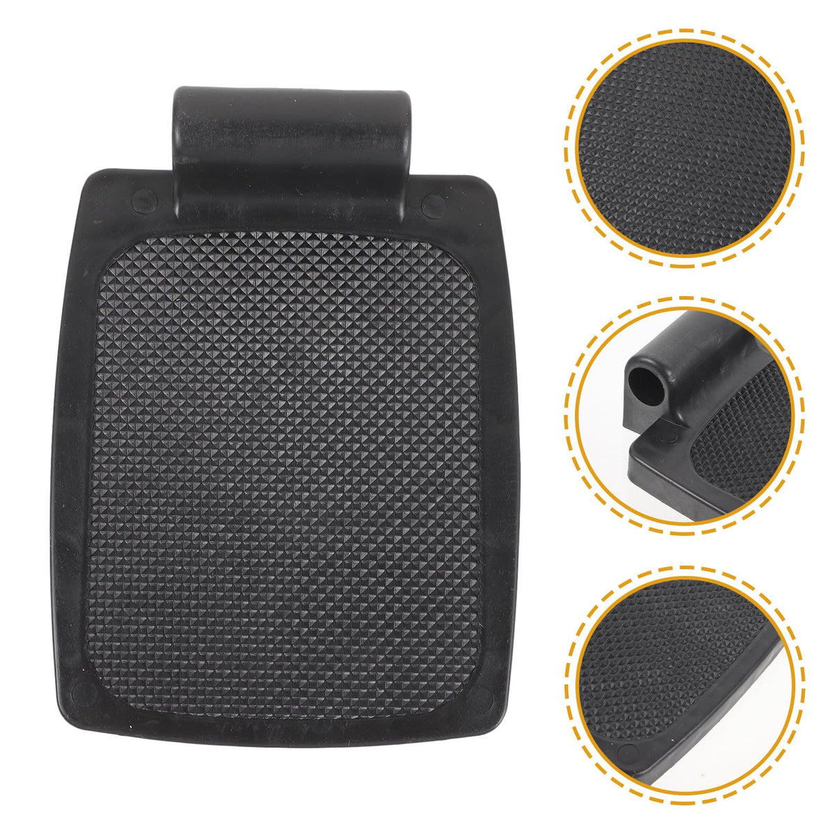 Wheelchair Footrest Pair Plastic Footplates Y78080